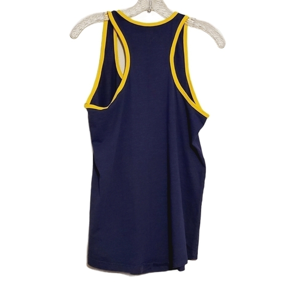 Women's Blue & Gold Racerback WVU Sports Fan Tank Top (Size XL) - Picture 10 of 10